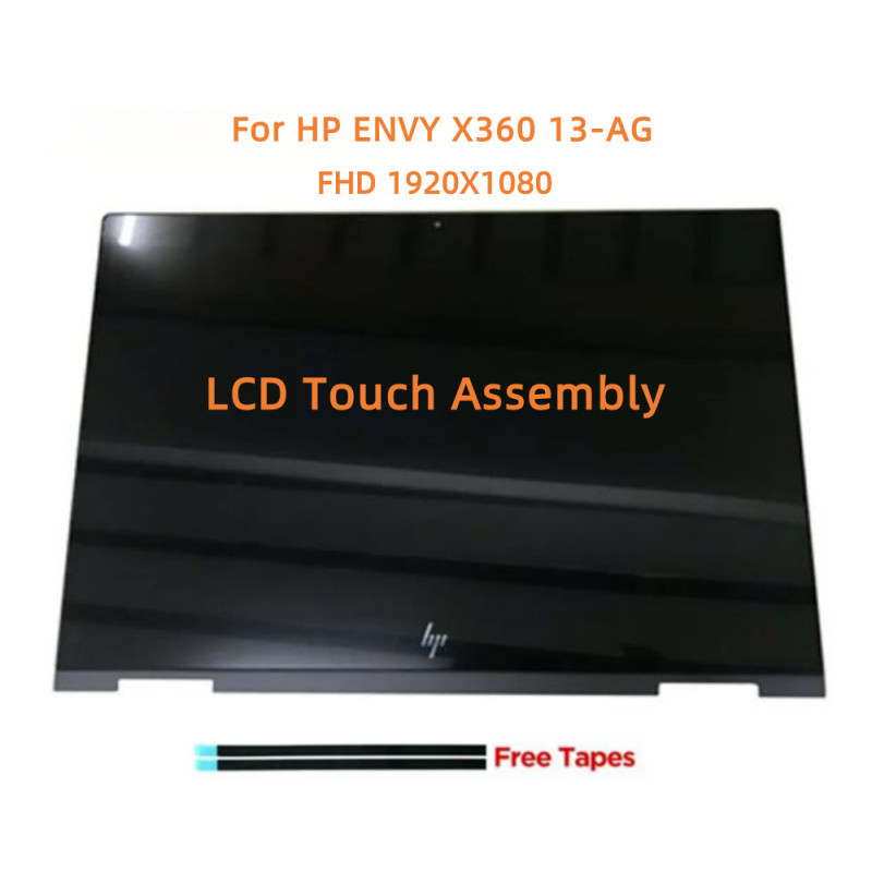 13.3" LCD Display Matrix Replacement For HP ENVY X360 13-AG 13-ag0010ur 13-ag0020ur Series LCD Tou S
