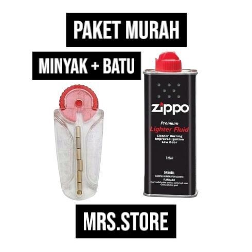 Zippo Original - paket hemat minyak zippo original usa 100% isi ulang korek zippo 125ml