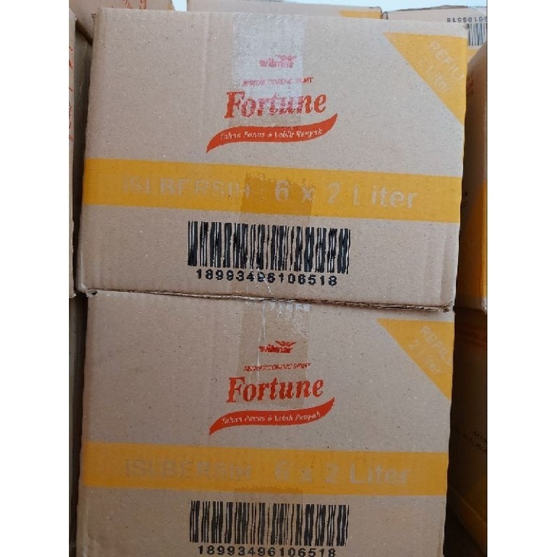 

Minyak goreng fortune reffil Karton 2 L x6 pcs (Jatim)