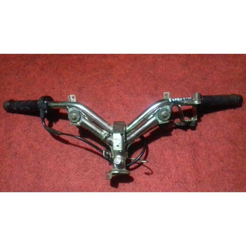 stang/stir satu set Honda supra x125, Supra x125 Batman second original