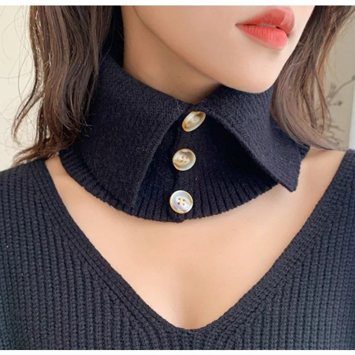 Aksesoris Kerah Palsu Wanita Korean Style