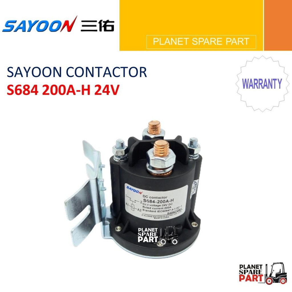 Sayoon Contactor S684-200A-H 24V 200A Not Trombetta Kontaktor