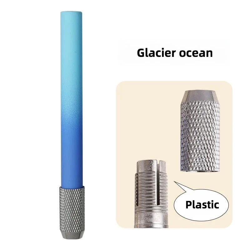 

New Writing Metal Color Rod 1 Pcs Adjustable Dual Head /Single Head Pencil Extender Holder Sketch School Painting Art Write Tool