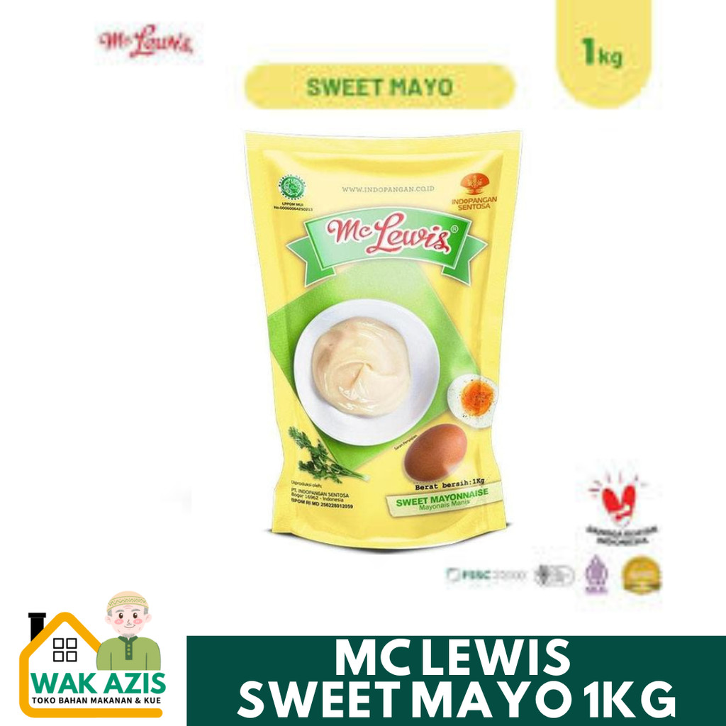 

Mc Lewis Sweet Mayonaise 1Kg | Mc Lewis Sweet Mayo 1kg