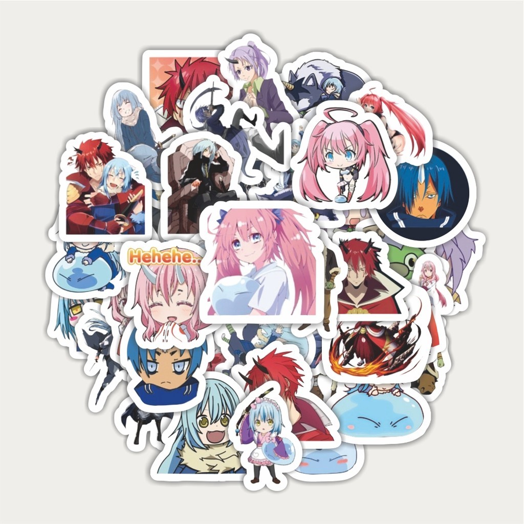 

Sticker Pack Stiker Tensei Shitara Slime Datta Ken | Sticker TUMBLR | Stiker LAPTOP KOPER HELM