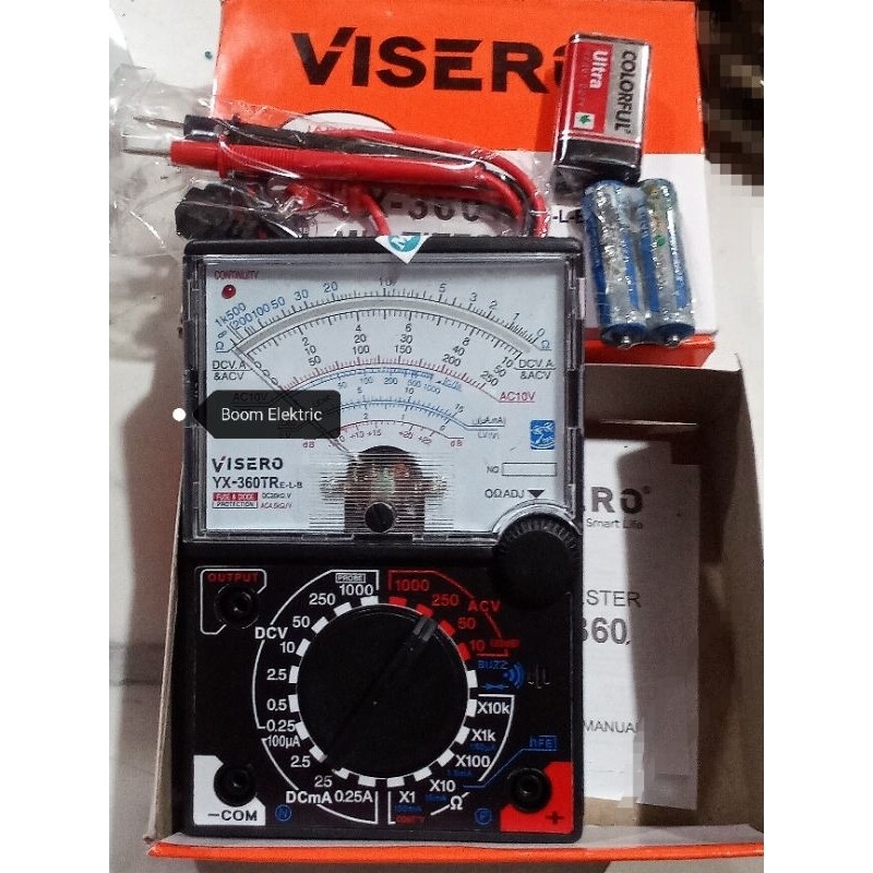 Avometer Manual Visero Avo Meter