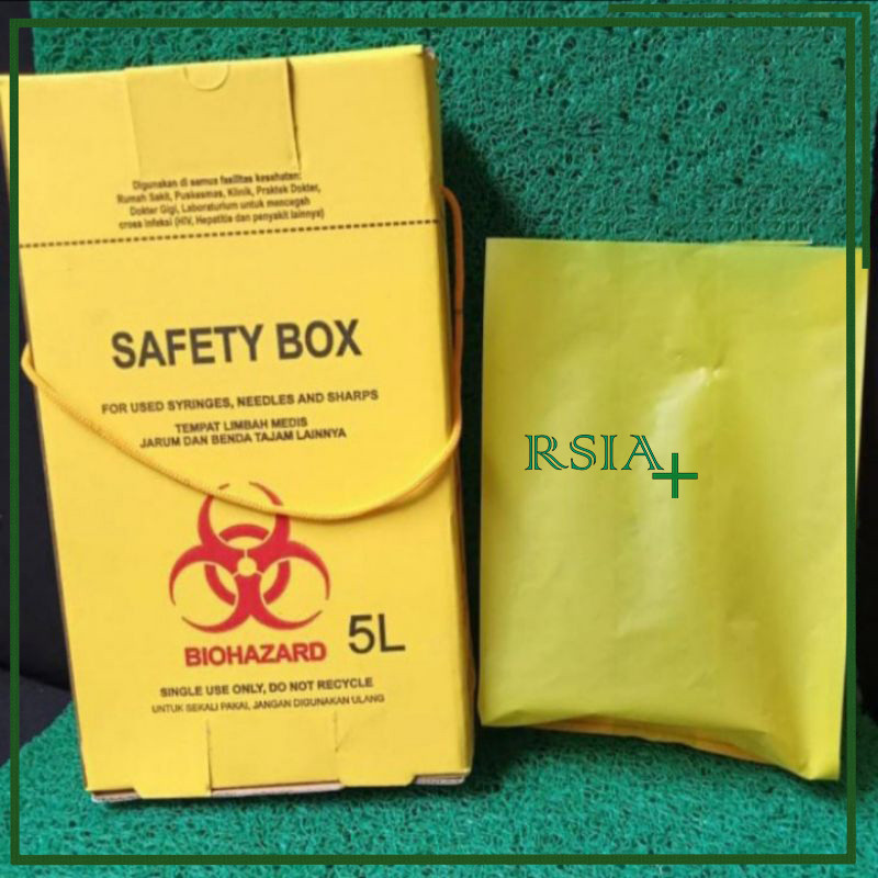 Plastik Safety Box Plastik Sampah Medis RSIA