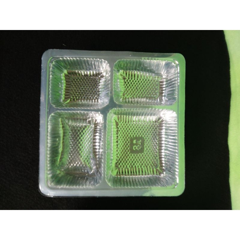 50pcs MIKA SEKAT KOTAK NASI / MIKA DUS NASI KOTAK 20X20 18X18