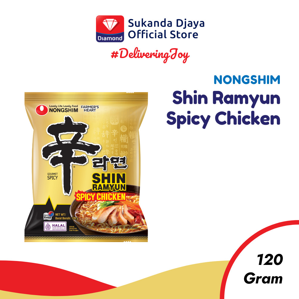 

Nongshim Shin Ramyun Spicy Chicken 120 Gr