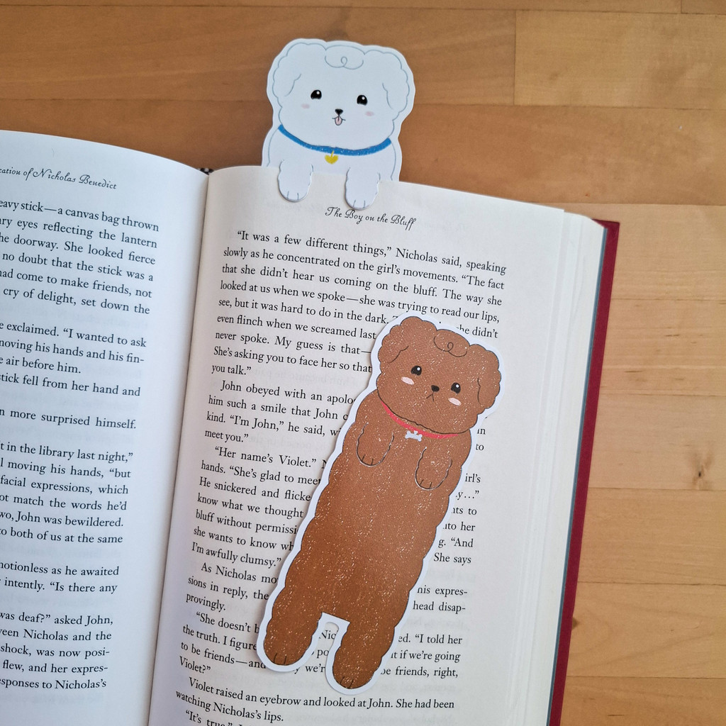 

Dog Bookmarkk Pembatas Bukuu By Calendulaae