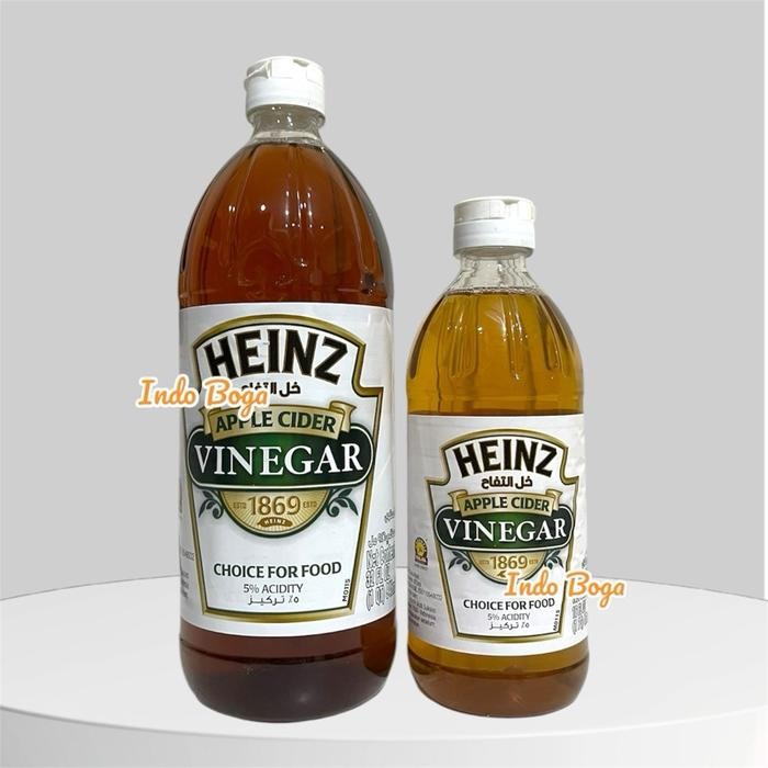 

Heinz Apple Cider vinegar / cuka apel heinz - 16oz/473ml