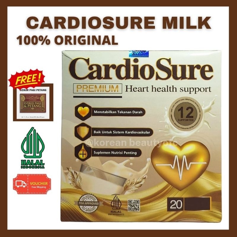 

CARDIOSURE POWDER MILK / SUSU CARDIOSURE / SUSU KOLESTEROL, PEMBEKUAN DARAH DAN KRISTAL KALSIUM
