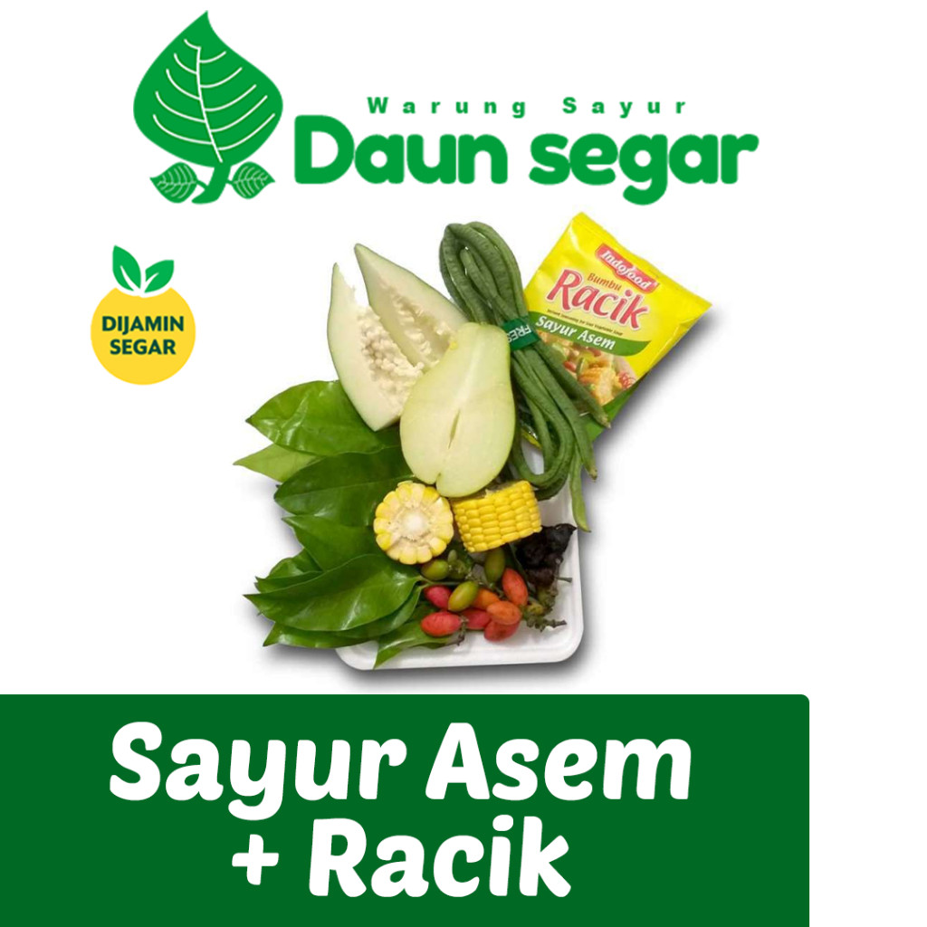 

Paket Sayur Asem / Sayur asem + Racik
