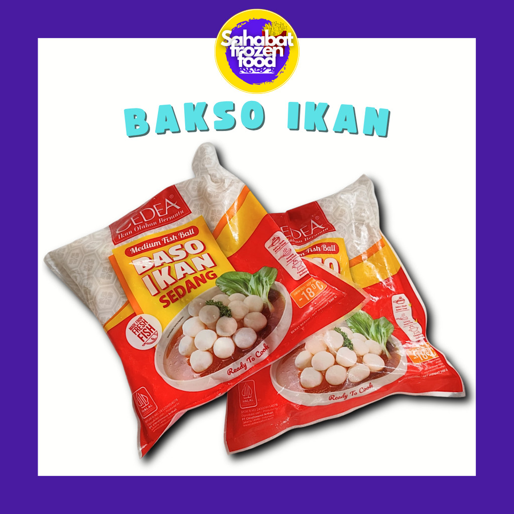 

Bakso Ikan Cedea Kemasan 500gr