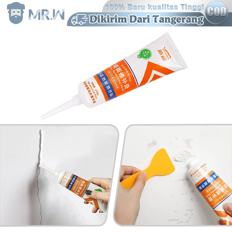 Dempul Tembok Retak 250g Dempul Dinding Retak Wall Repair Cream Lem Dinding Retak