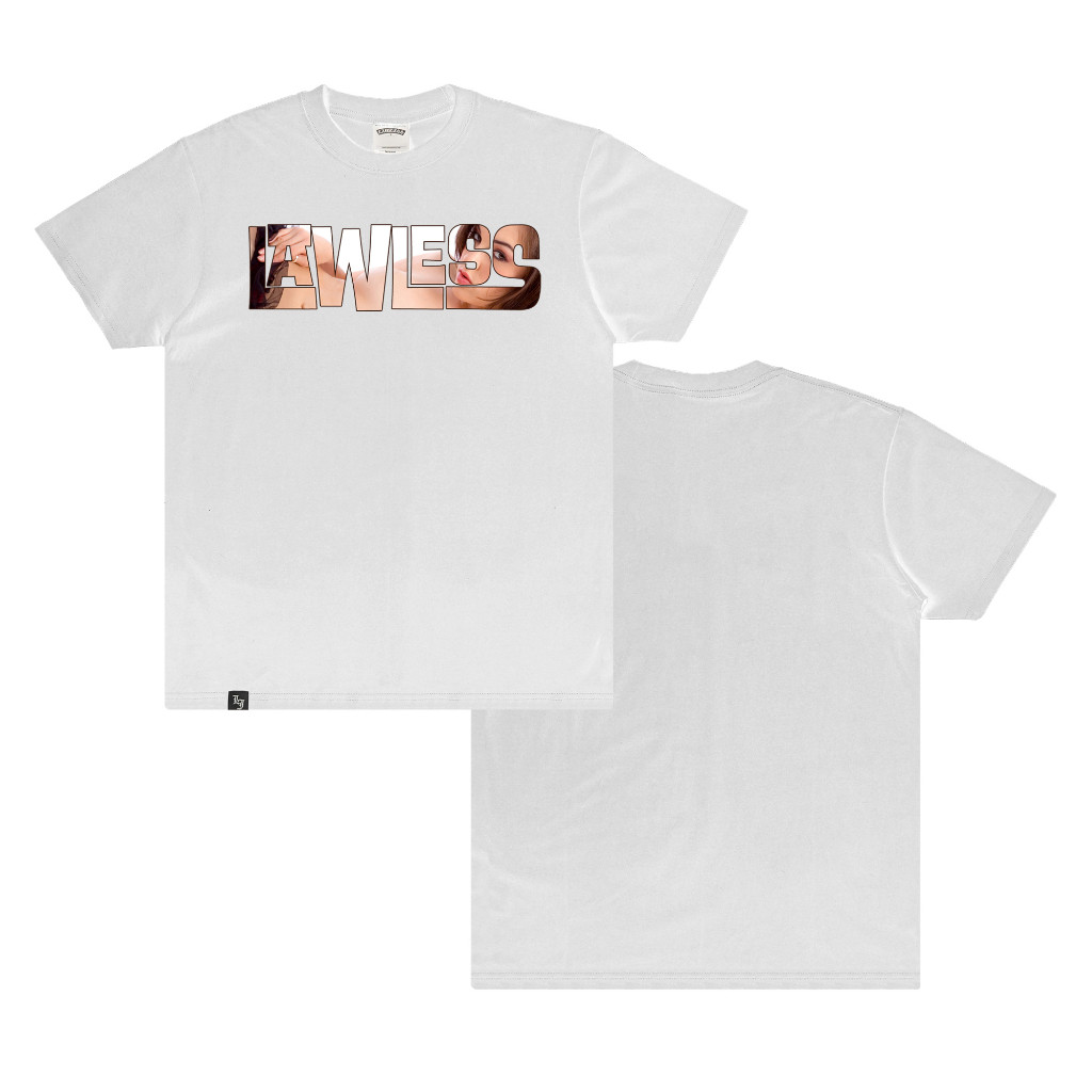 (HOT)  LAWLESS JAKARTA - SASHA GREY T-SHIRT - WHITE