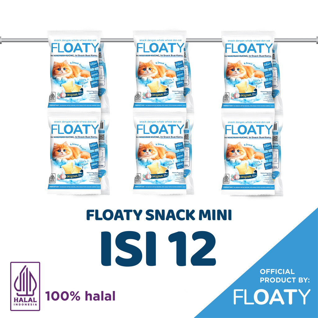 

PAKET SERENCENG - Floaty Snack Original 16 gr