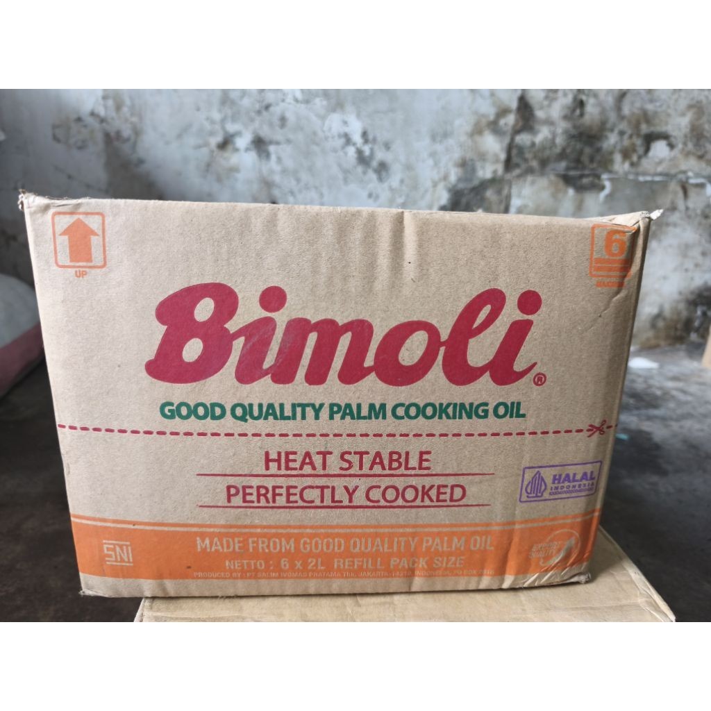 

Bimoli Minyak Goreng 2 Liter Clasic Refill/1Karton