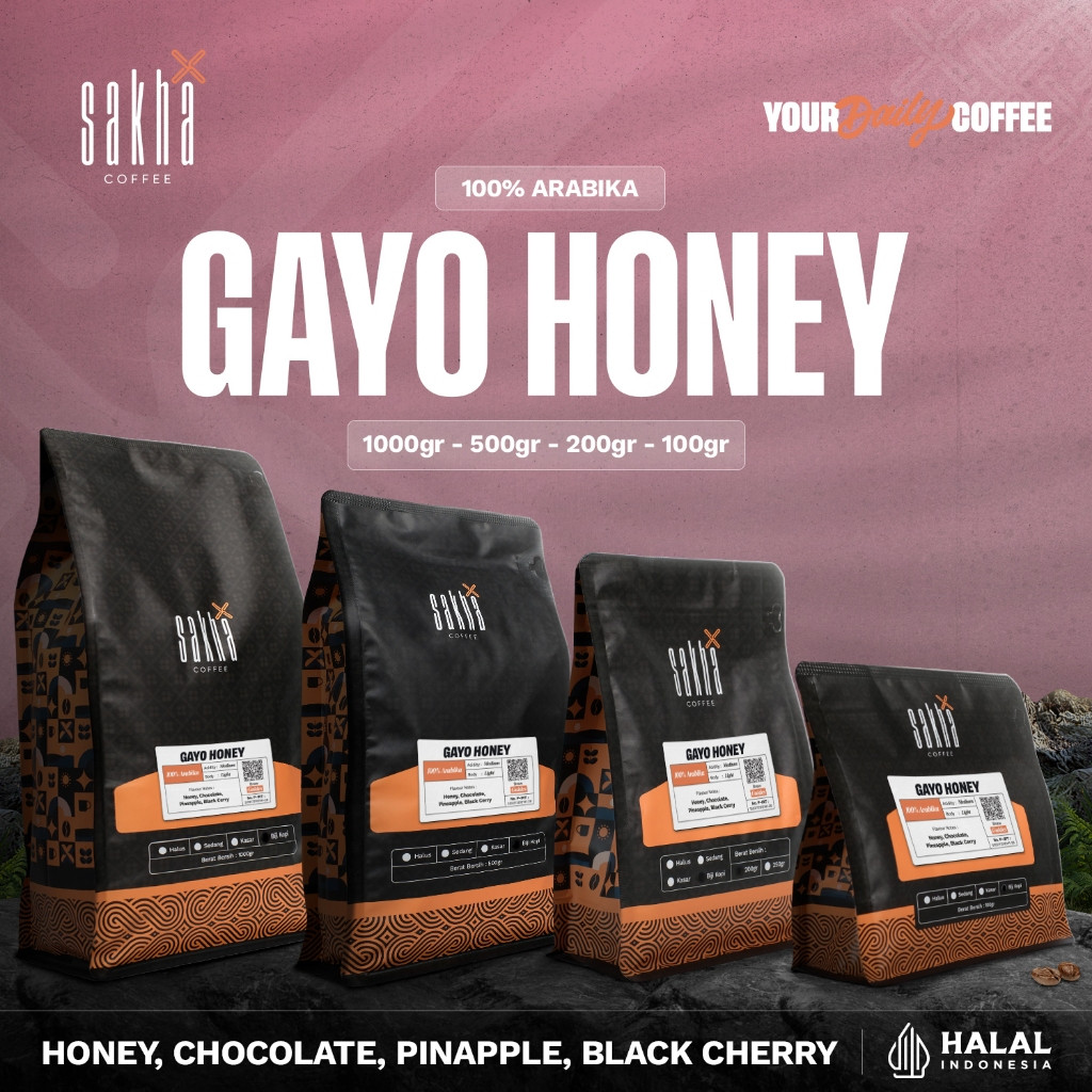 

COD Kopi Arabika Gayo Honey Arabica Coffee Roast Beans Manual Brew Biji Bubuk