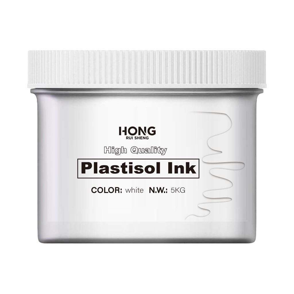 

New HONG RUI SHENG Plastisol Tinta Sablon 5KG - High Gloss kualitas kilap tinggiPremium