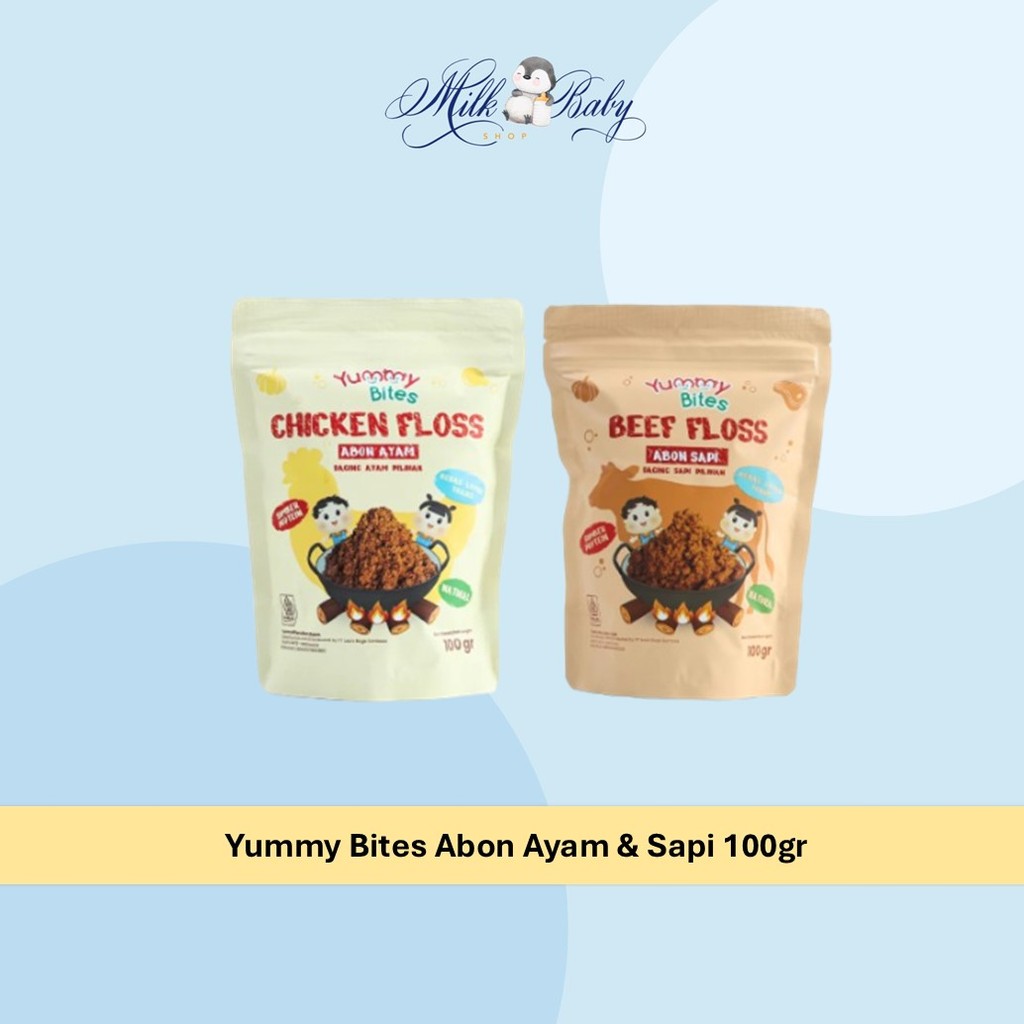 

Yummy Bites Abon Ayam & Sapi 100gr