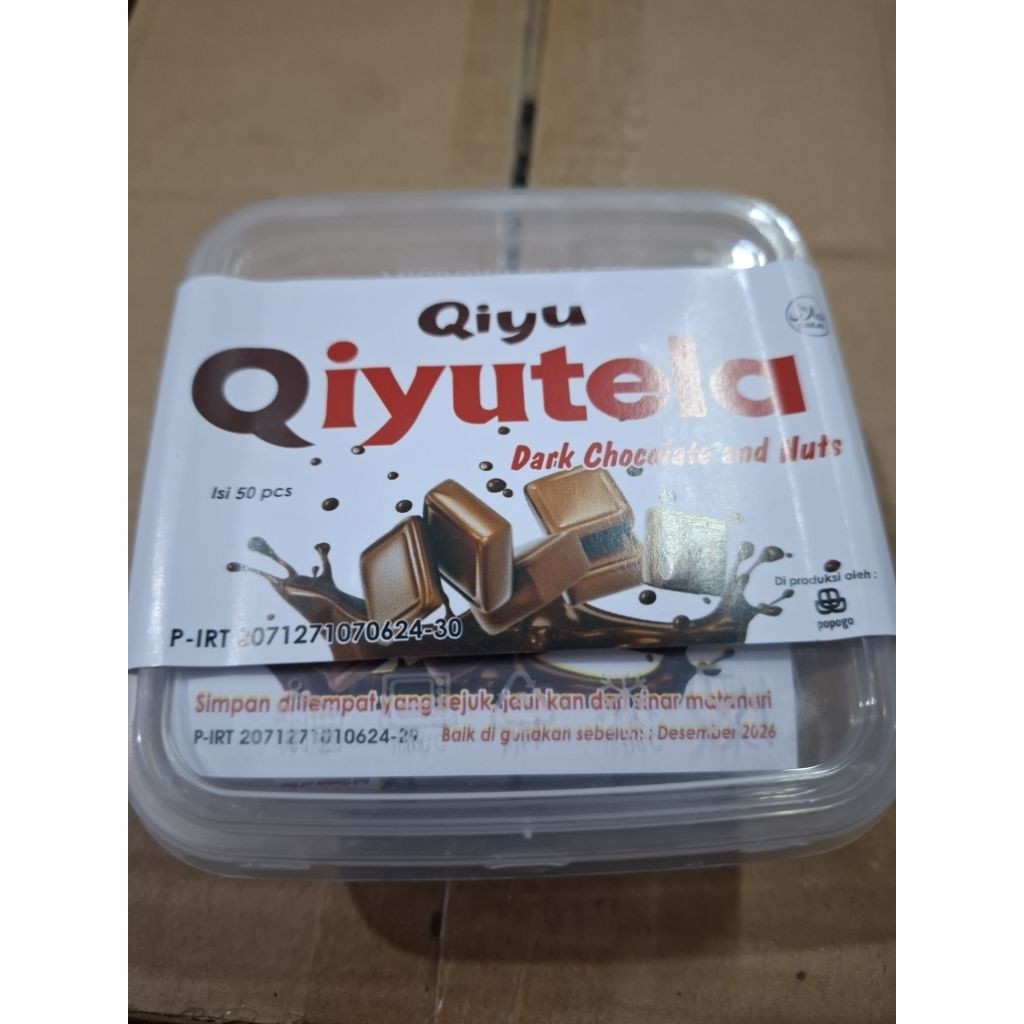 

QIUTELA DARK COKLAT 1 BOX ISI 50 PCS