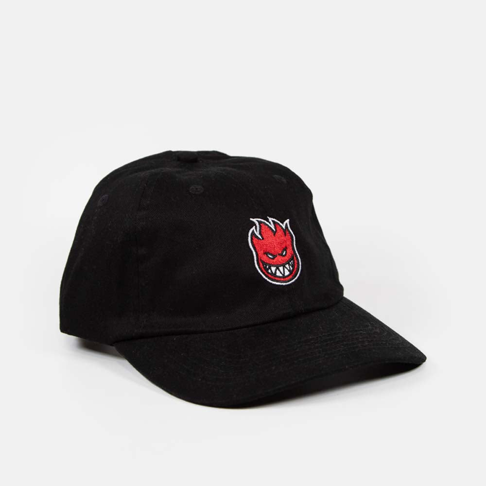 Topi Spitfire Lil Bighead Fill Strapback Hat Black Red