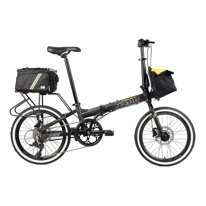 Sepeda Lipat 20 Police Texas New Bike To work