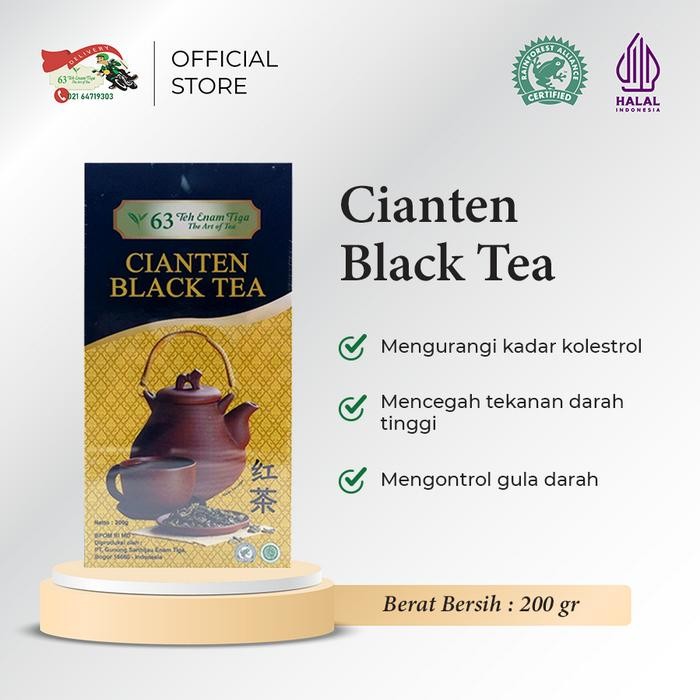 

Teh 63 Cianten Black Tea 200gr