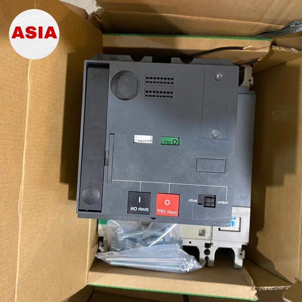 MCCB NS400N 4P + MOTORIZED 400A 50kA MERLIN GERIN