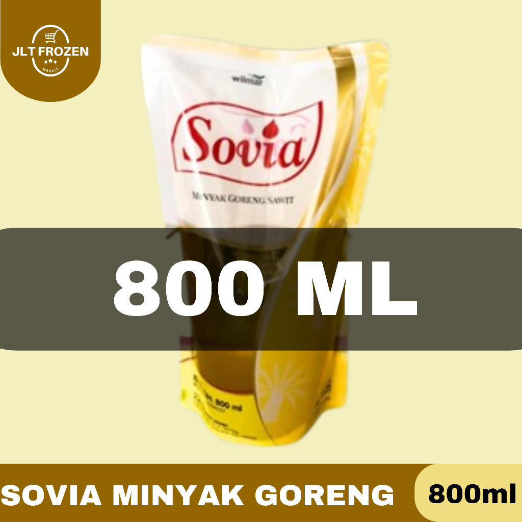 

Sovia Minyak Goreng Sawit / Kemasan Pouch / Minyak Sawit / Minyak Goreng / Kemasan 800ml