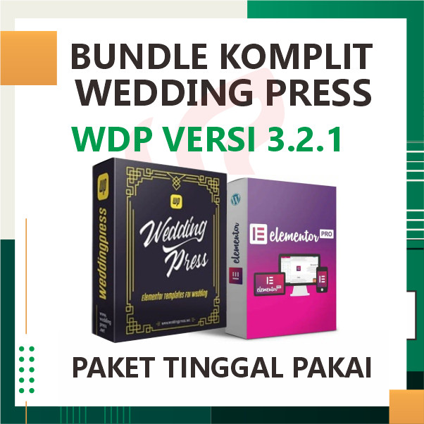 Weddingpress buggoy (bunga Goyang) sudah ada new template - liftime - Plugin bukan Json
