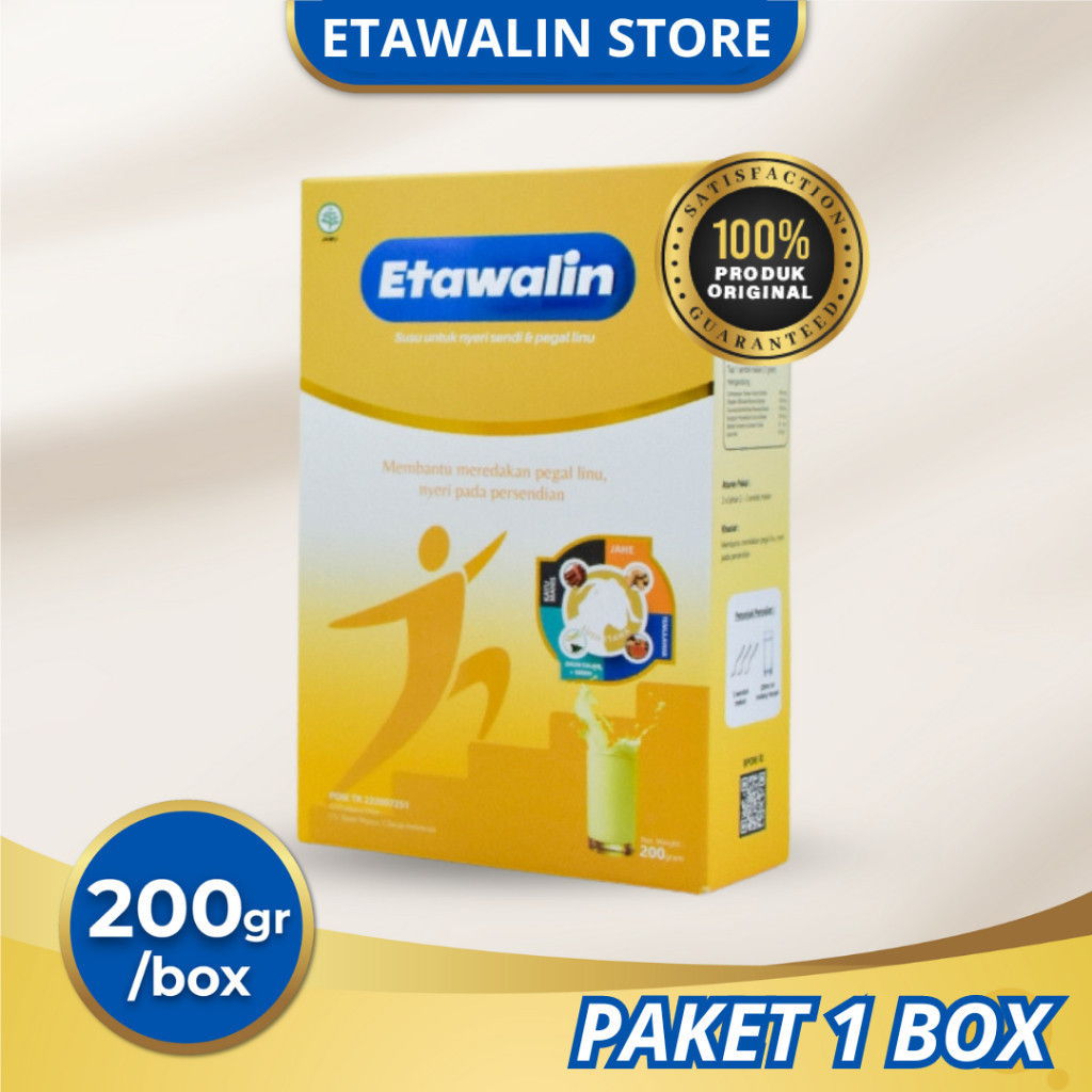 

Etawalin Susu Etawa Herbal Nyeri Sendi Halal Mui