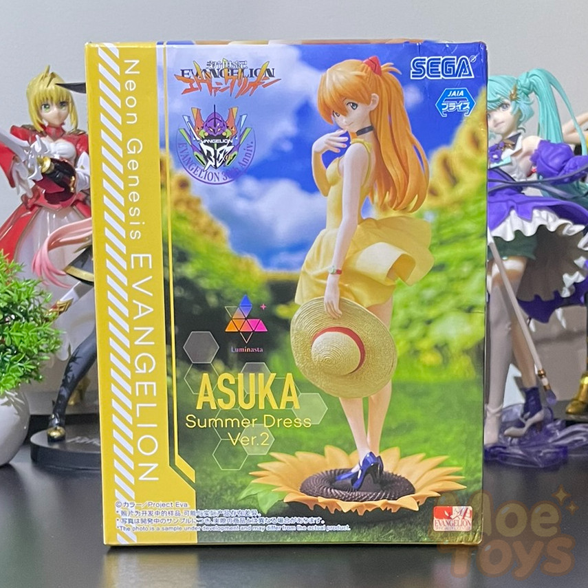 SEGA Luminasta Figure - Asuka Langley Sohryu - Summer Dress Ver 2 - Evangelion