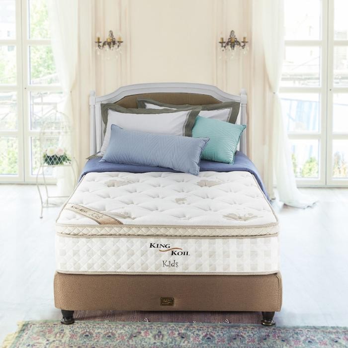 King Koil Kasur Springbed Kids - Mattress Set - Kasur Kingkoil Anak - Single