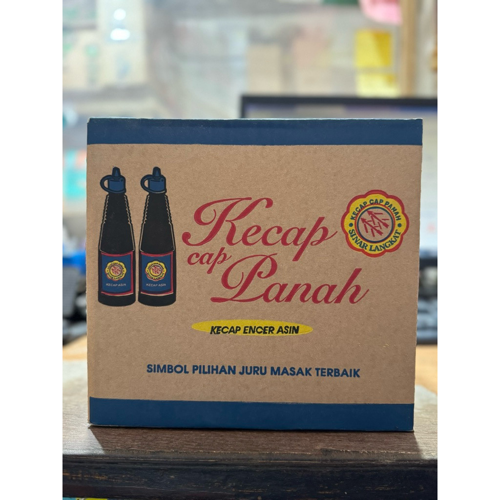 

Kecap cap Panah 285ml x12 botol / 1 dus