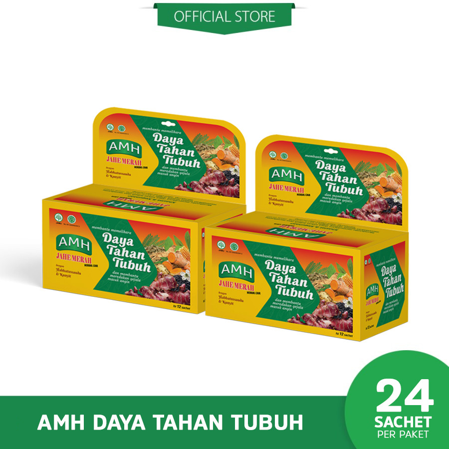 

AMH Daya Tahan Tubuh Bundling ( 2 Box) - Herbal Masuk Angin