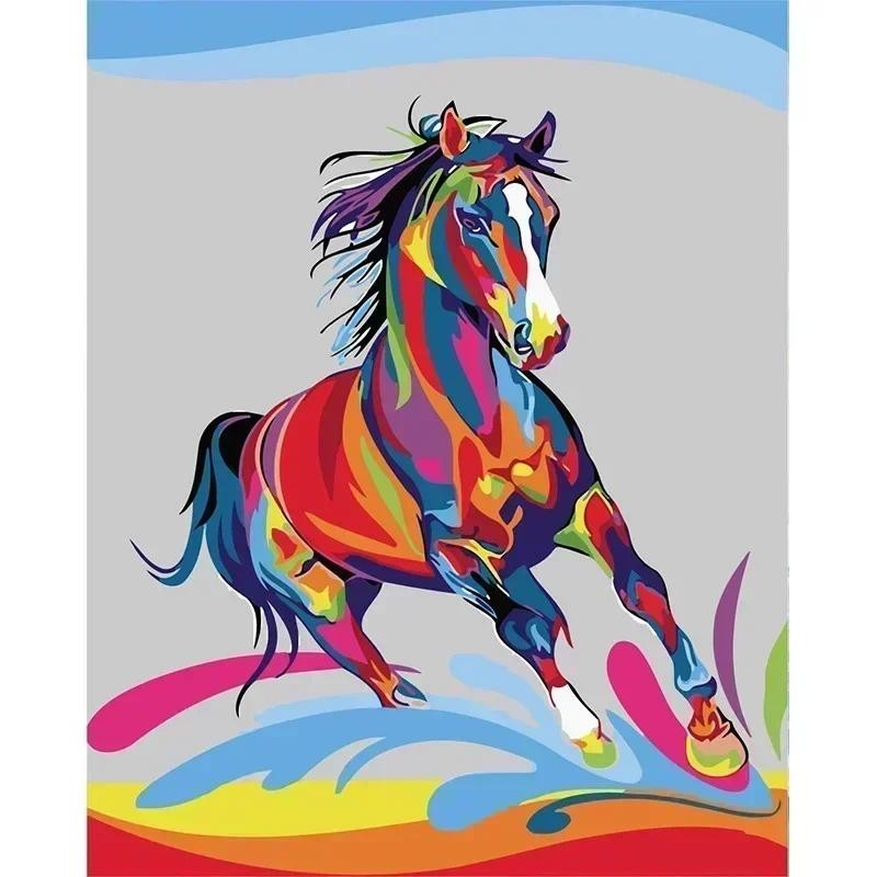 

Tulip DIY Digital Acrylic Flower Painting, Hand-Filled Landscape Painting, Explosion, 21999