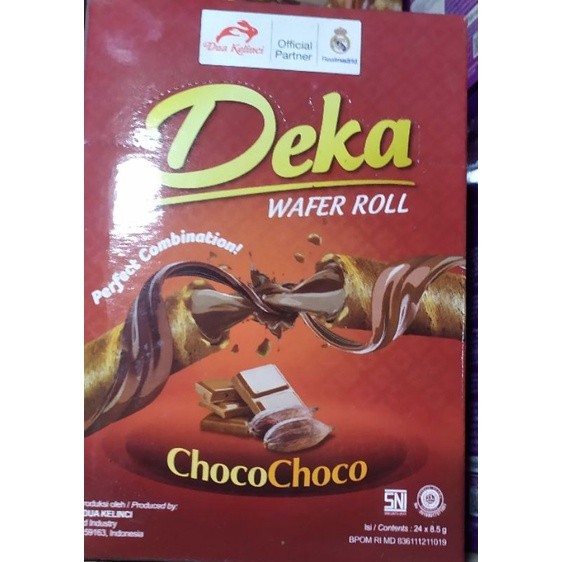 

Deka Wafer Stick Roll ( isi 24 pcs @8gr )