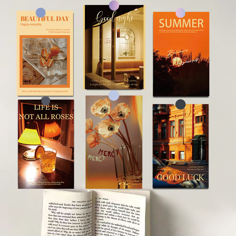 

10PCS Better Life Posters Stickers Cartoon Room Gift Coffee Skateboard Home Living Collocation Bar Wall Decoration Painting Card