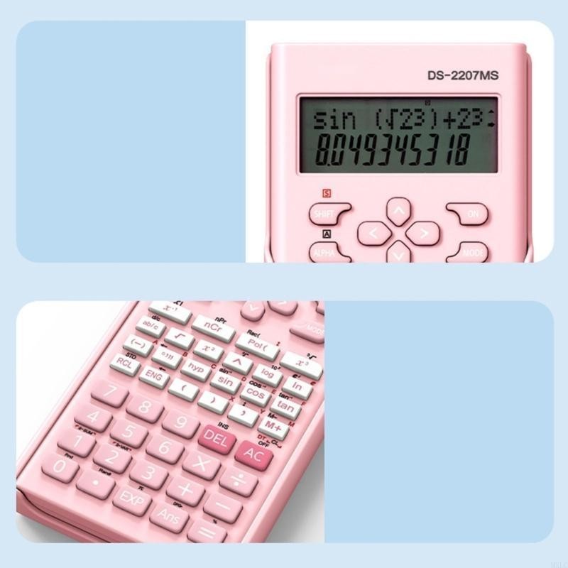 

Scientific Digital Calculator 12 Digits Multifunctional Exam for School Office