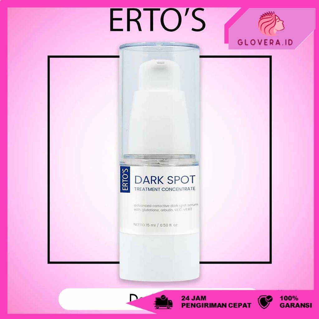 Ertos Serum Flek Hitam dan Bekas Jerawat Dark Spot Treatment Concentrate [Glovera.ID]