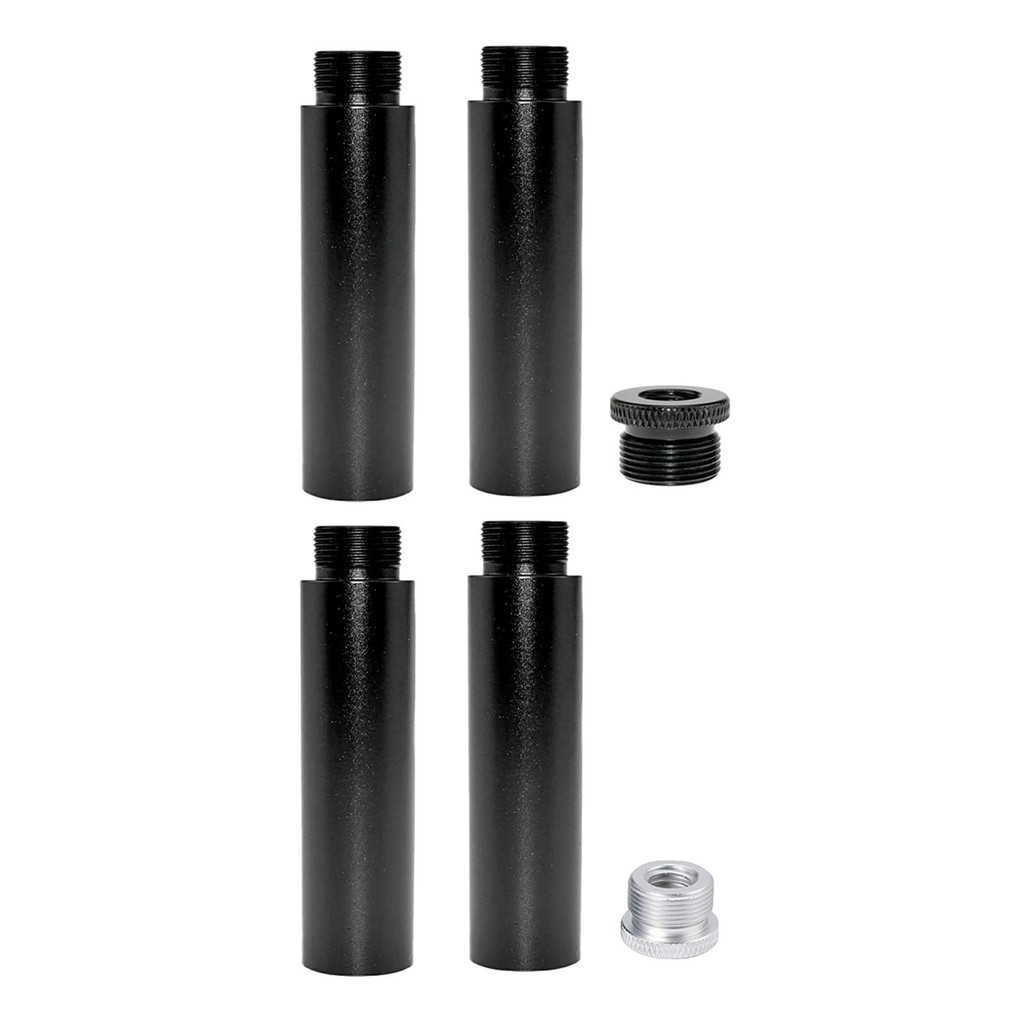 3Inch Mic Stand Extension Tube,5/8" Female to 5/8" Male Microphone Extension  for Desk Stands & Arm 