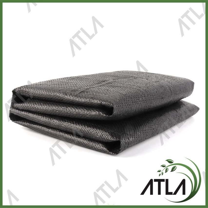 Weedmat Hitam 1.2 Meter Mulsa Plastik Terpal Penutup Tanaman Rumput