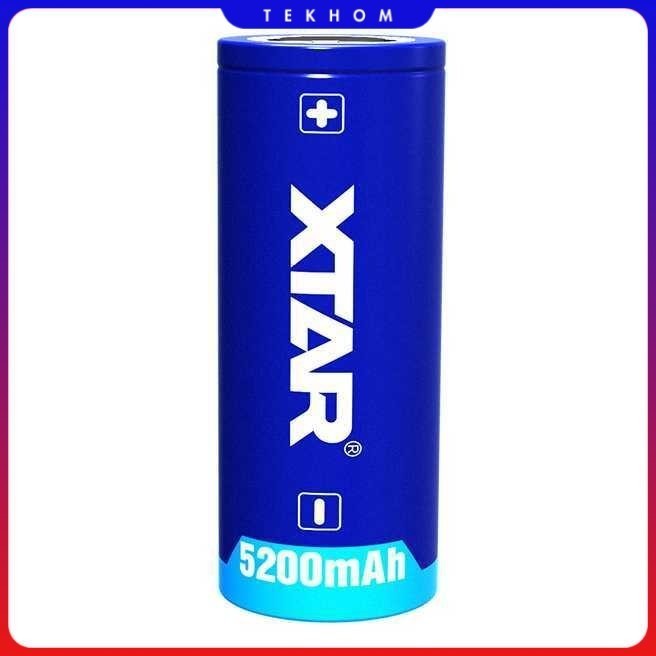 Baterai Rechargeable 26650 Li-Ion 3.6V 5200mAh 1 PCS - XTAR