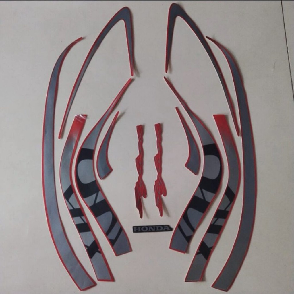 Striping Ori body Honda Scoopy stylish fi 2020 2021 stiker bawaan original bodi honda scopy sporty s