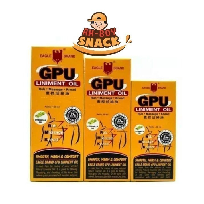 MINYAK URUT GPU 60ML DAN 30ML - GPU MINYAK URUT - GPU MINYAK URUT