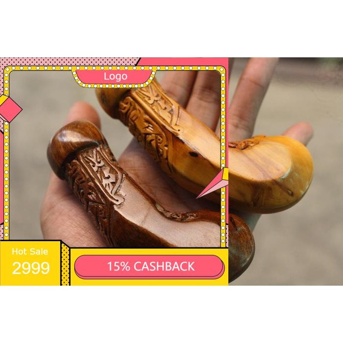 Gagang keris putri kinurung model solo 100rb mcw3