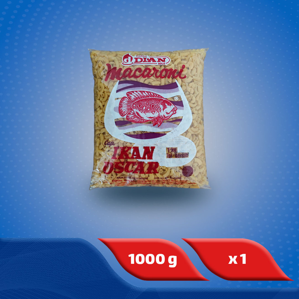 

Ikan Oscar Makaroni Bantat 1 kg