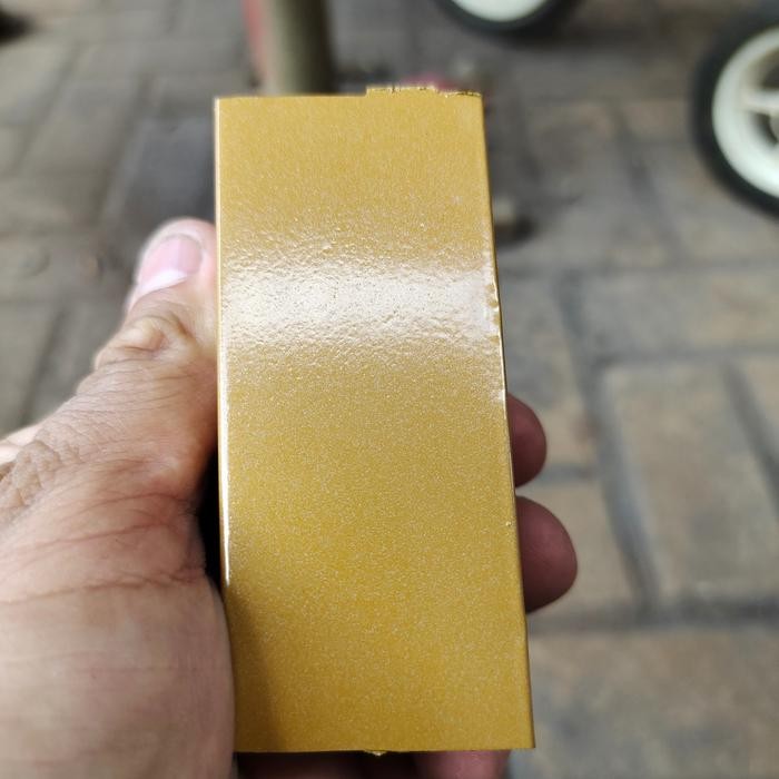 

bubuk powder coating gold